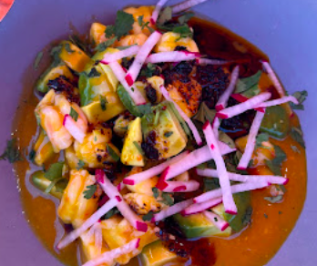 Puesto signature dishes Chicken Al Pastor Taco
Grilled Shrimp Taco
Shrimp a la Plancha